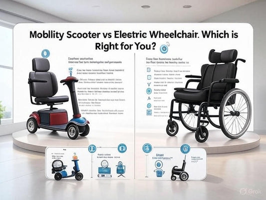 Mobility Scooter vs Electric Wheelchair: Which is Right for You?